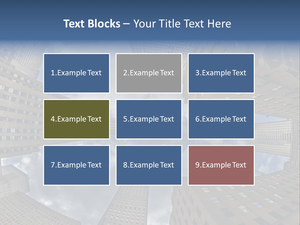 Angle Metropolitan Attraction PowerPoint Template