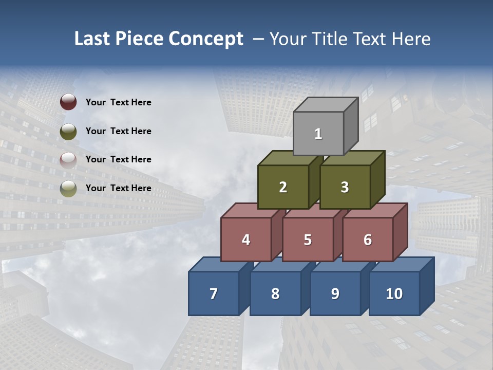 Angle Metropolitan Attraction PowerPoint Template