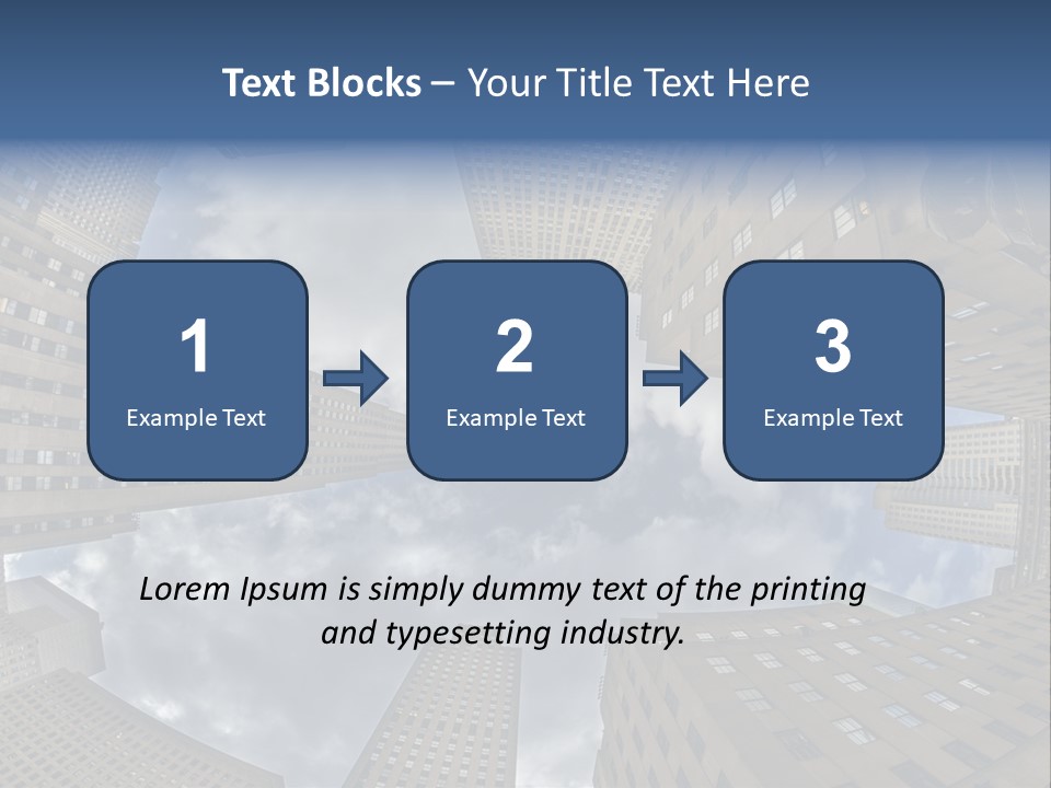 Angle Metropolitan Attraction PowerPoint Template
