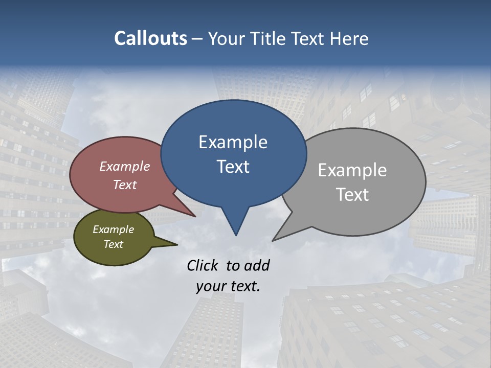 Angle Metropolitan Attraction PowerPoint Template
