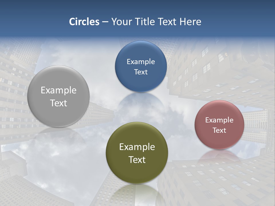Angle Metropolitan Attraction PowerPoint Template