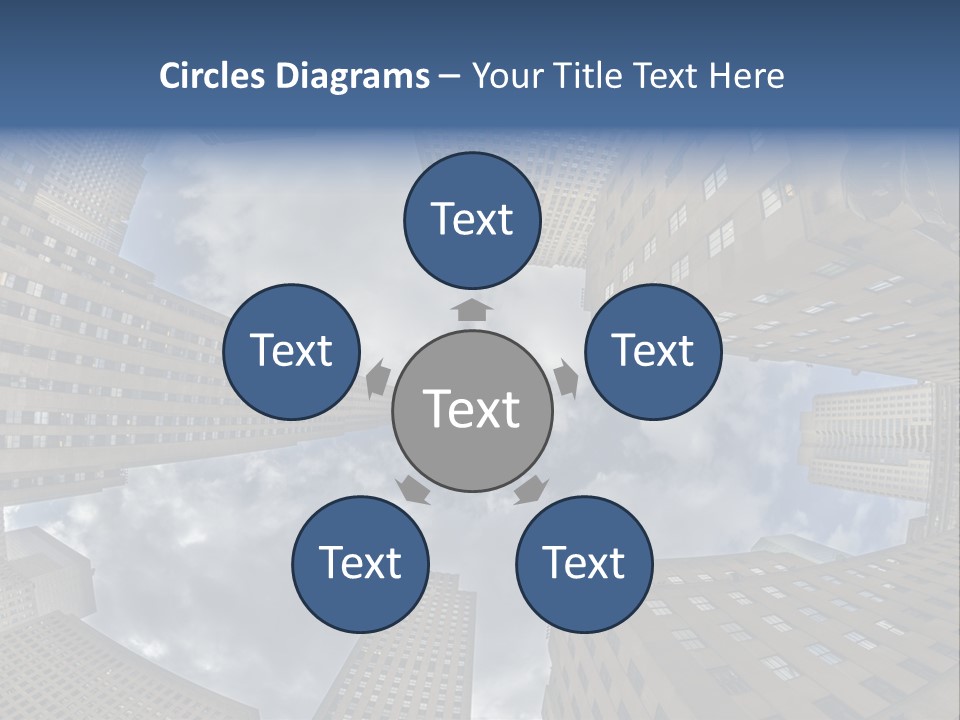 Angle Metropolitan Attraction PowerPoint Template