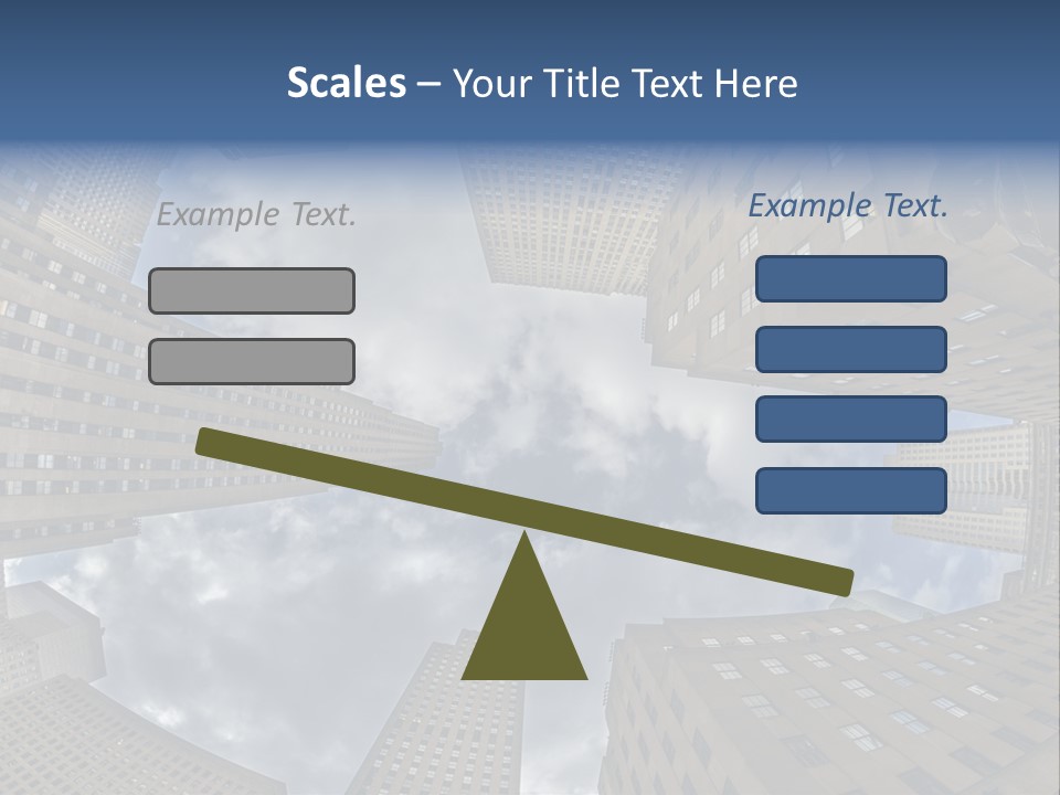 Angle Metropolitan Attraction PowerPoint Template