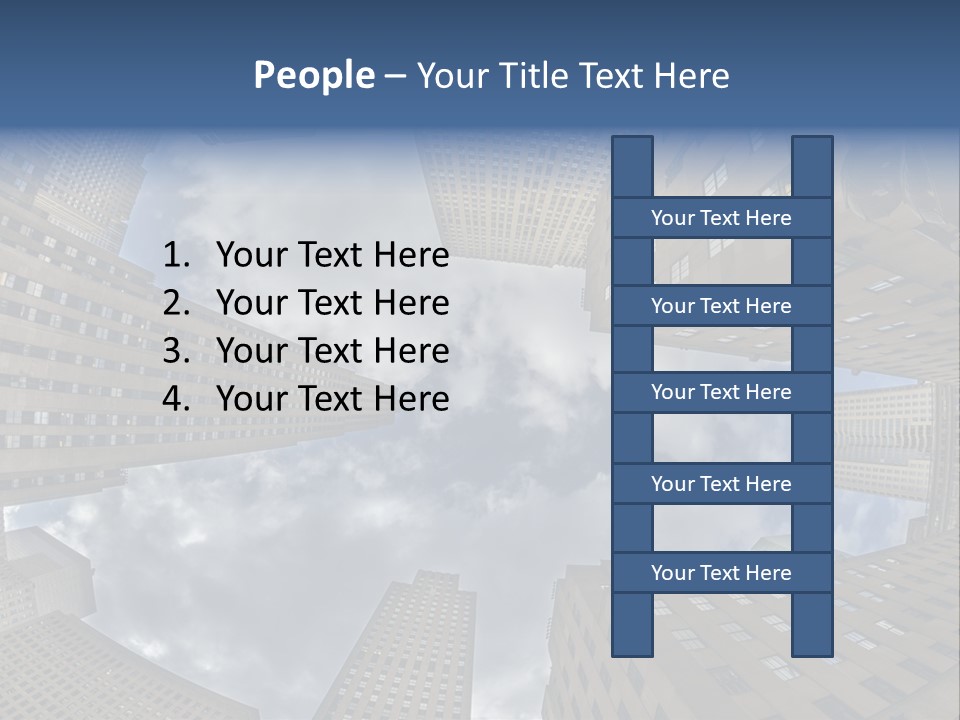 Angle Metropolitan Attraction PowerPoint Template