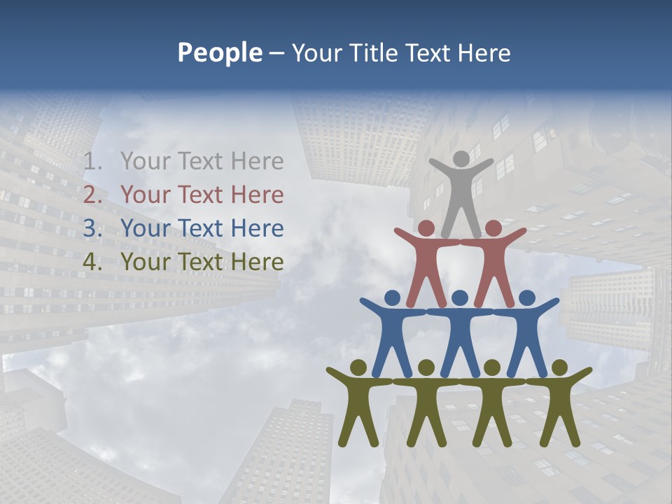 Angle Metropolitan Attraction PowerPoint Template