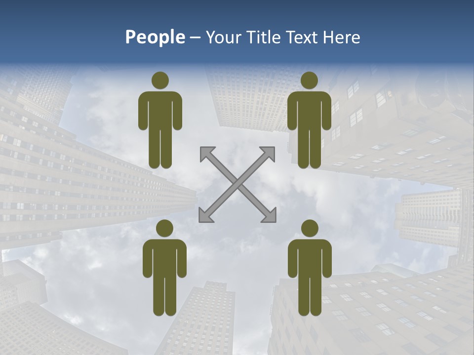 Angle Metropolitan Attraction PowerPoint Template