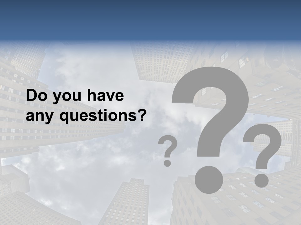 Angle Metropolitan Attraction PowerPoint Template