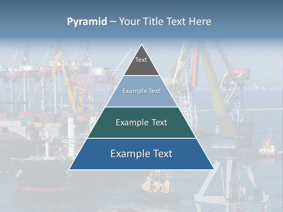 Marine Warehouse Port PowerPoint Template