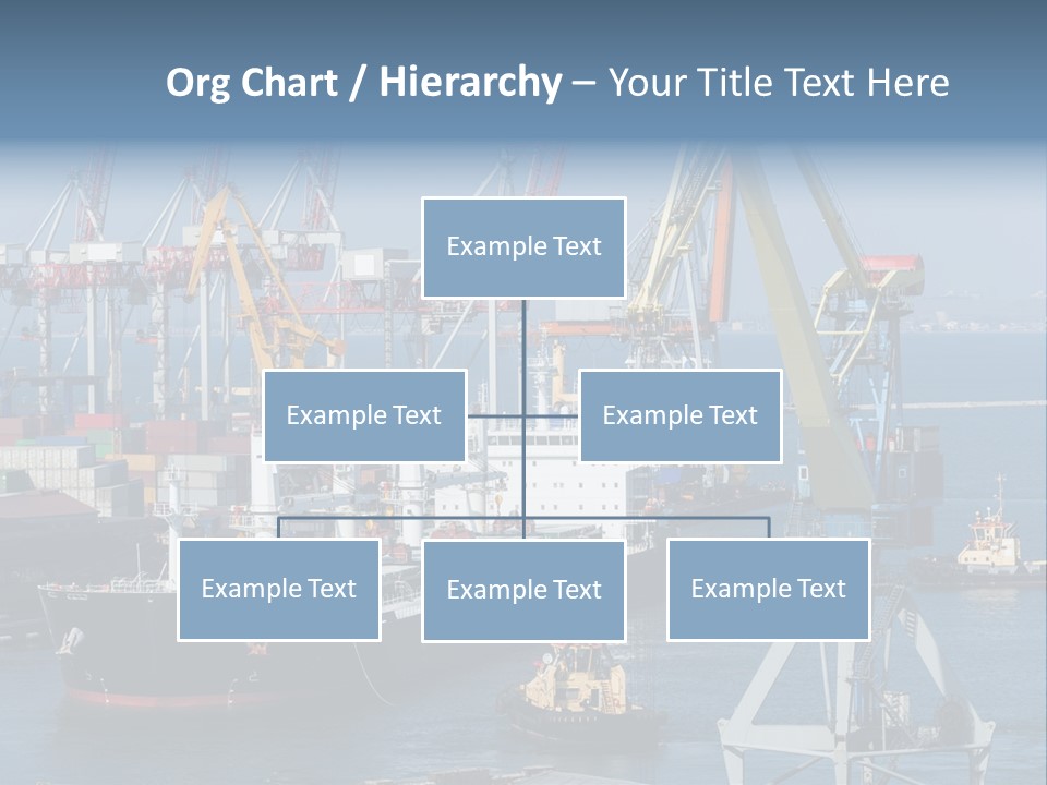 Marine Warehouse Port PowerPoint Template