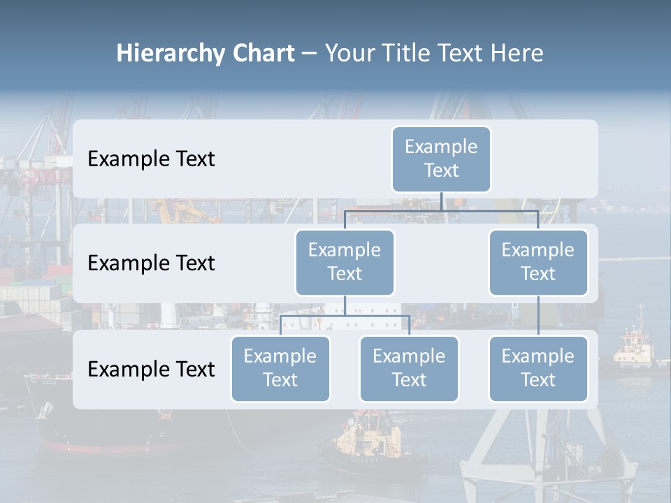 Marine Warehouse Port PowerPoint Template