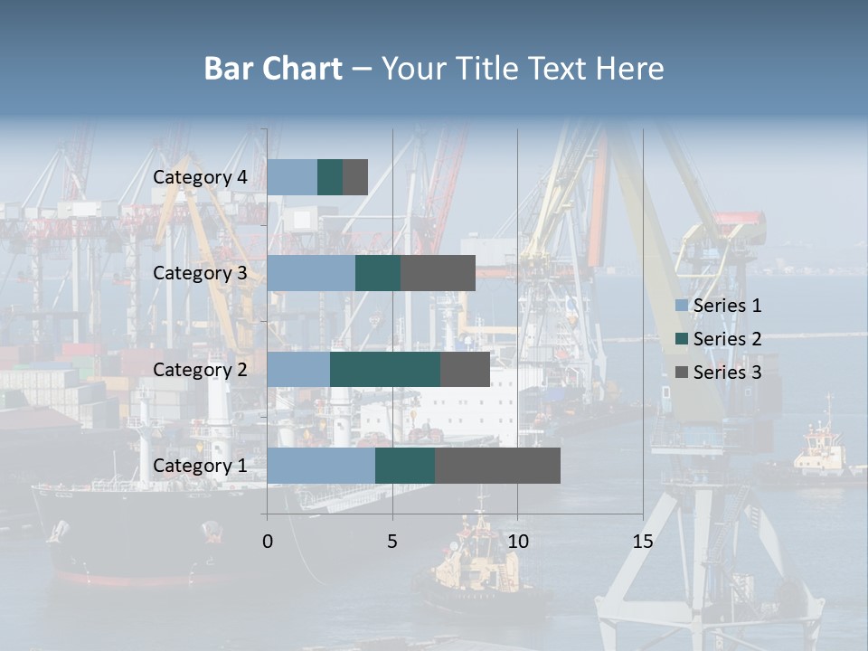 Marine Warehouse Port PowerPoint Template