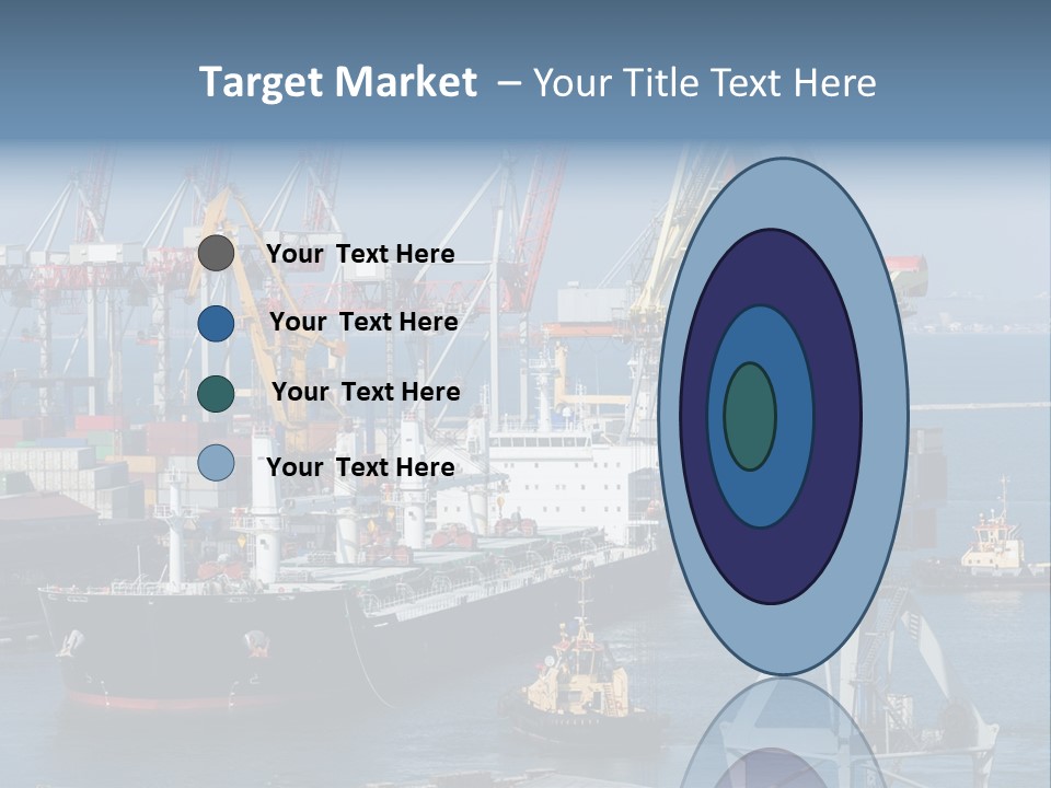Marine Warehouse Port PowerPoint Template