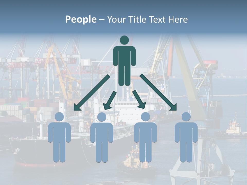 Marine Warehouse Port PowerPoint Template