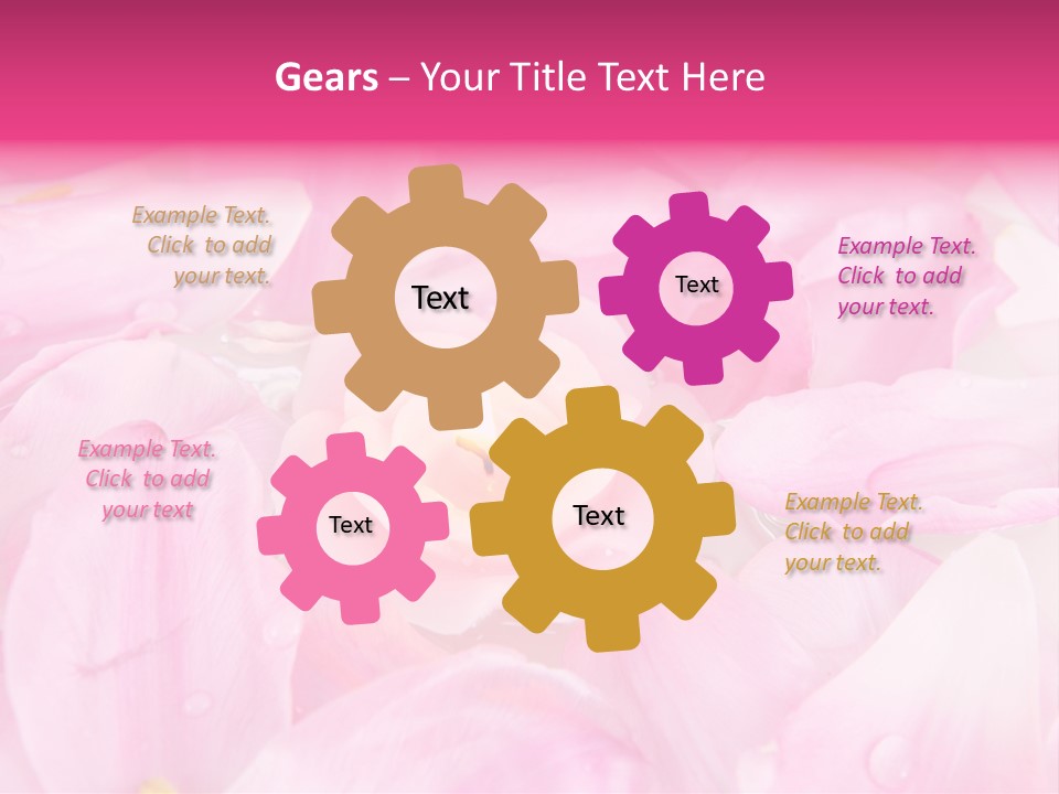 Spring Birthday Mother's Day PowerPoint Template