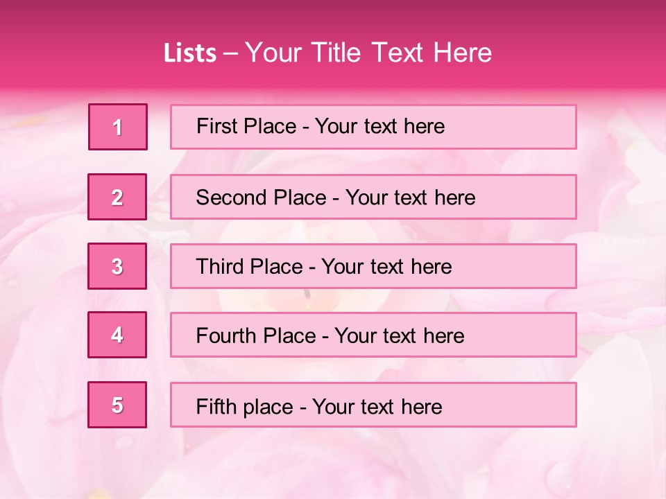 Spring Birthday Mother's Day PowerPoint Template