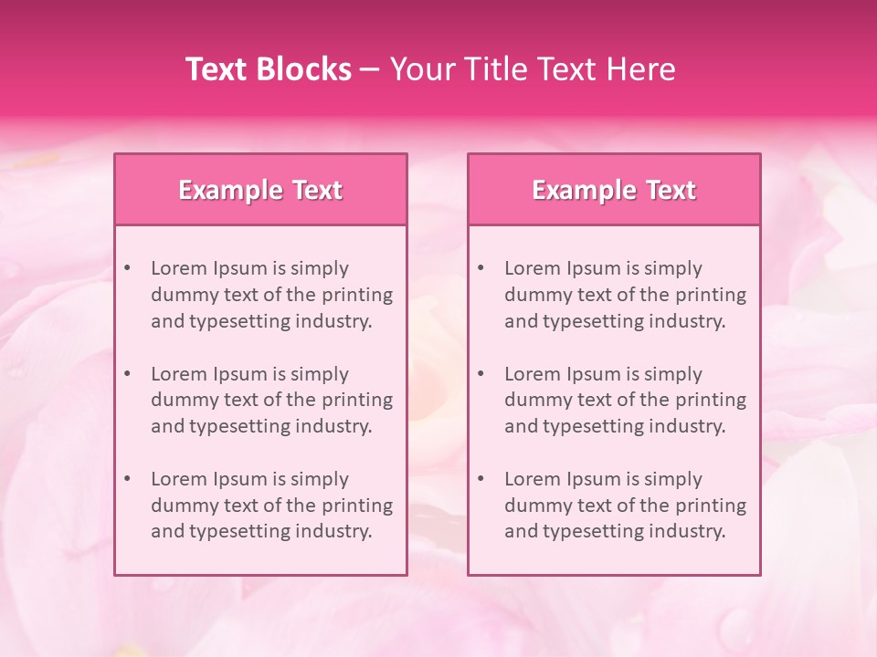 Spring Birthday Mother's Day PowerPoint Template