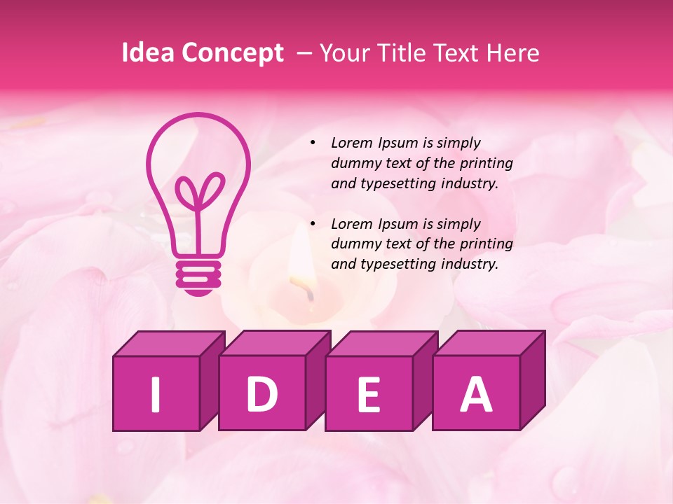 Spring Birthday Mother's Day PowerPoint Template