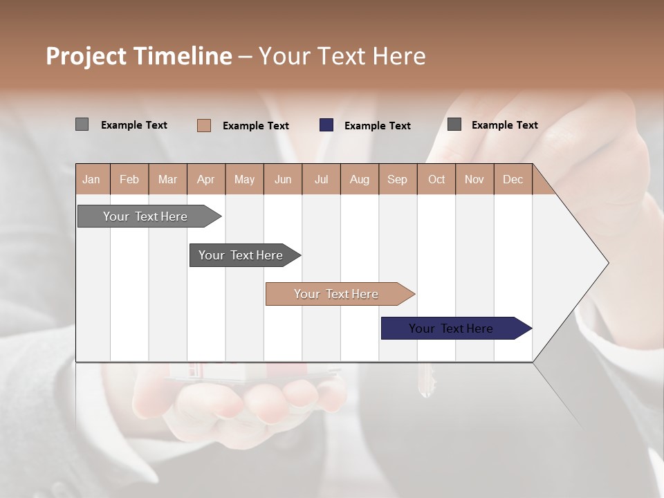 Arrival Broker Property PowerPoint Template