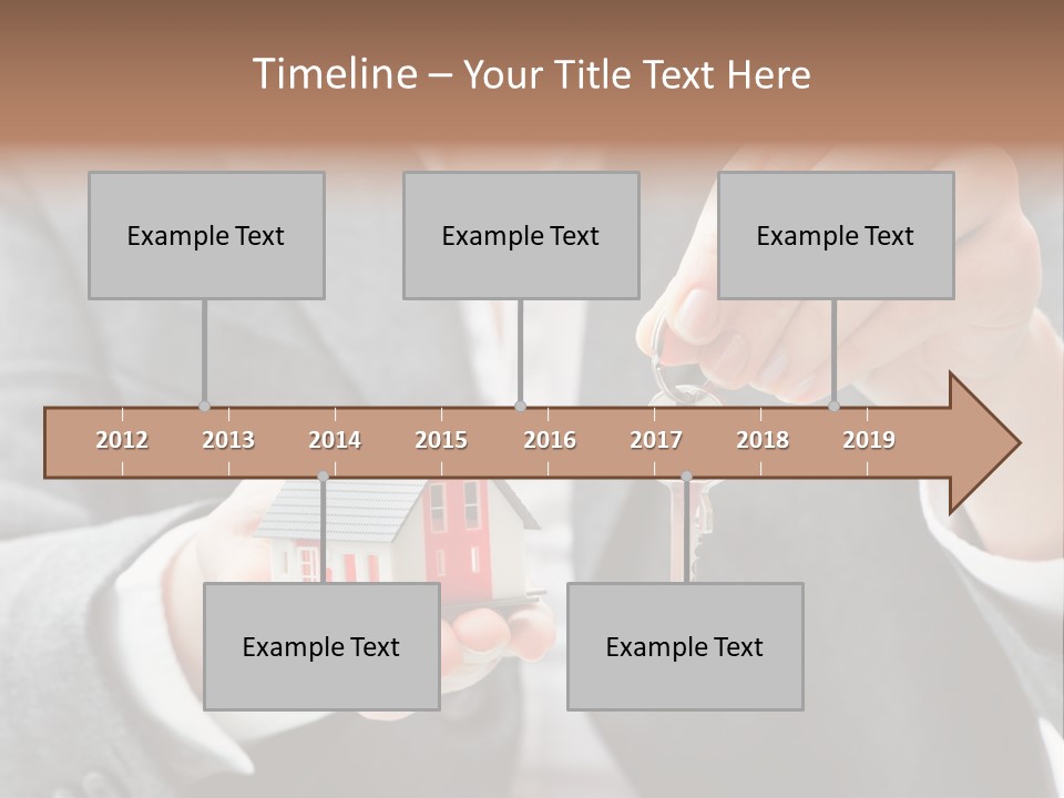 Arrival Broker Property PowerPoint Template