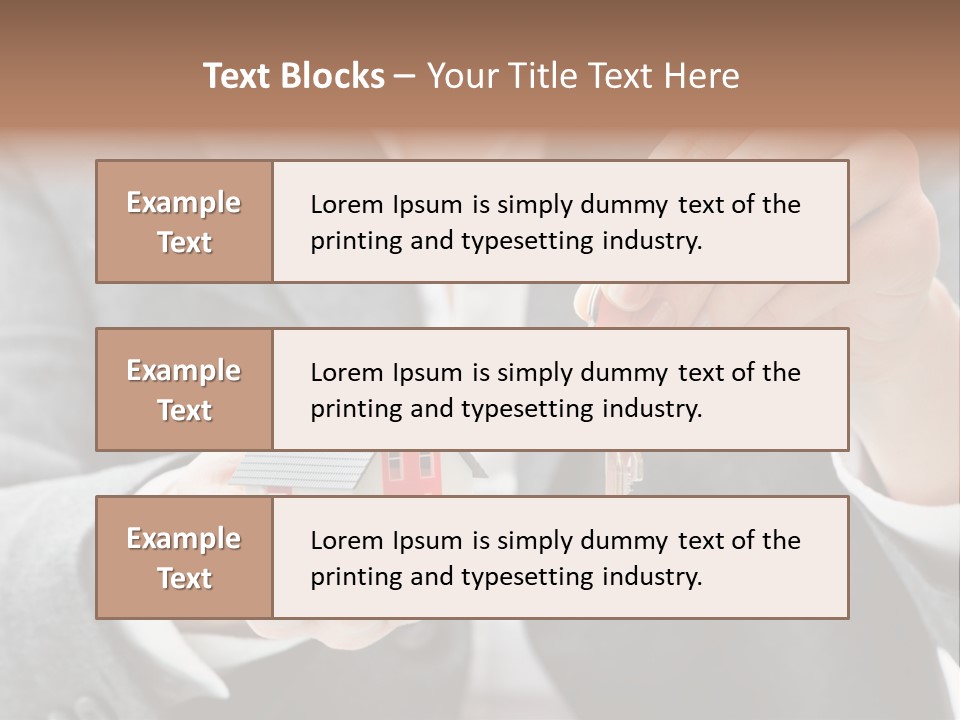Arrival Broker Property PowerPoint Template