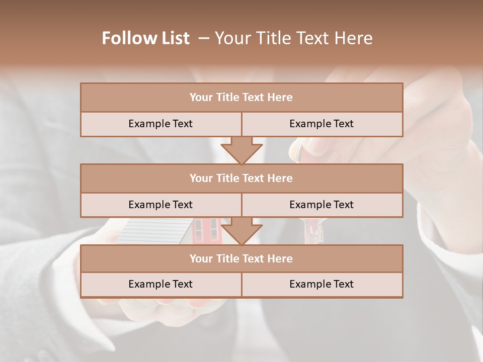 Arrival Broker Property PowerPoint Template