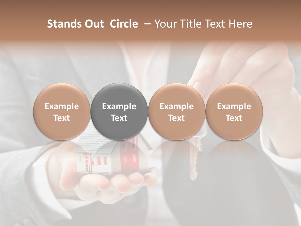 Arrival Broker Property PowerPoint Template