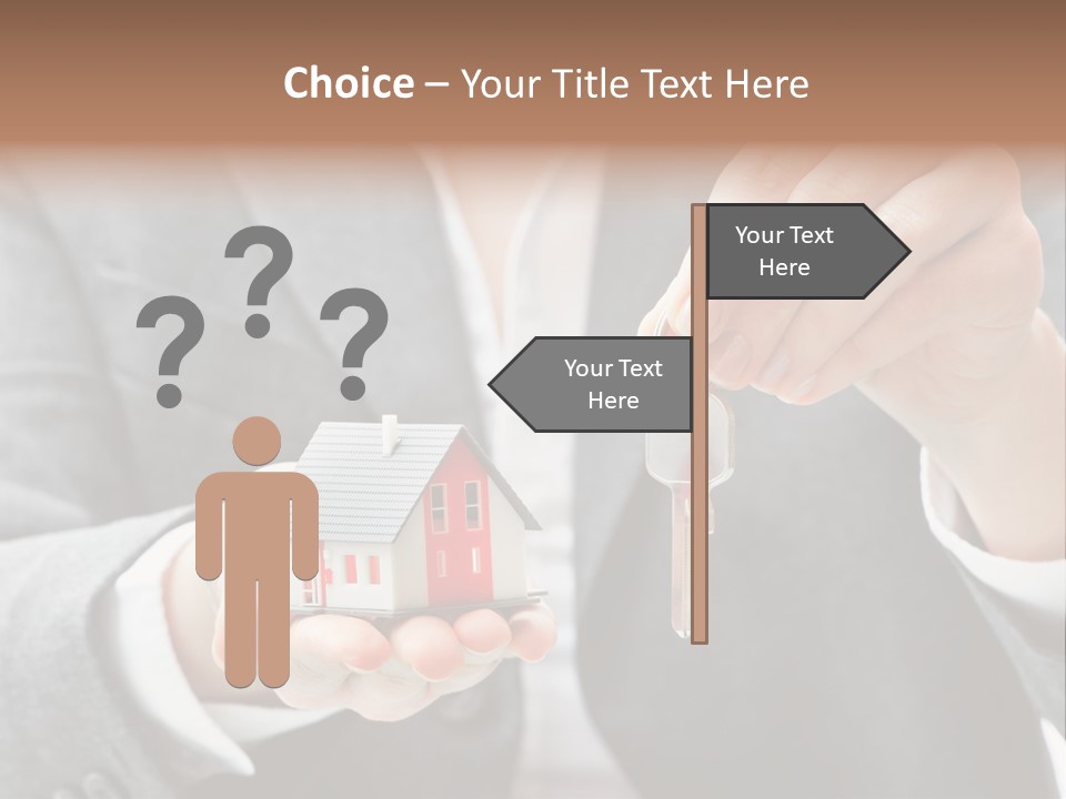 Arrival Broker Property PowerPoint Template