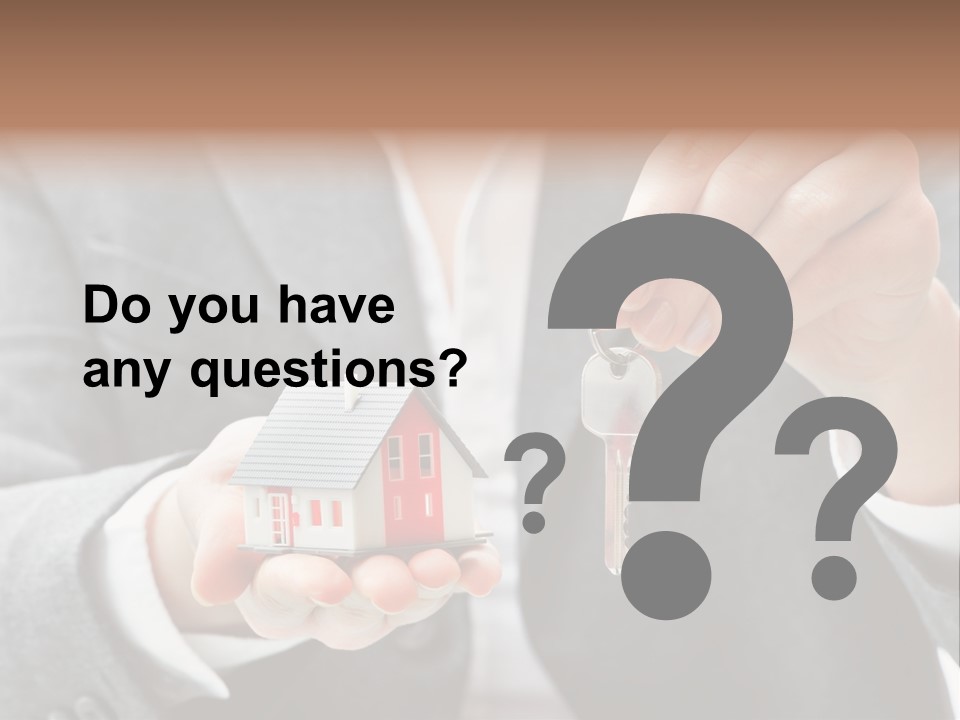 Arrival Broker Property PowerPoint Template