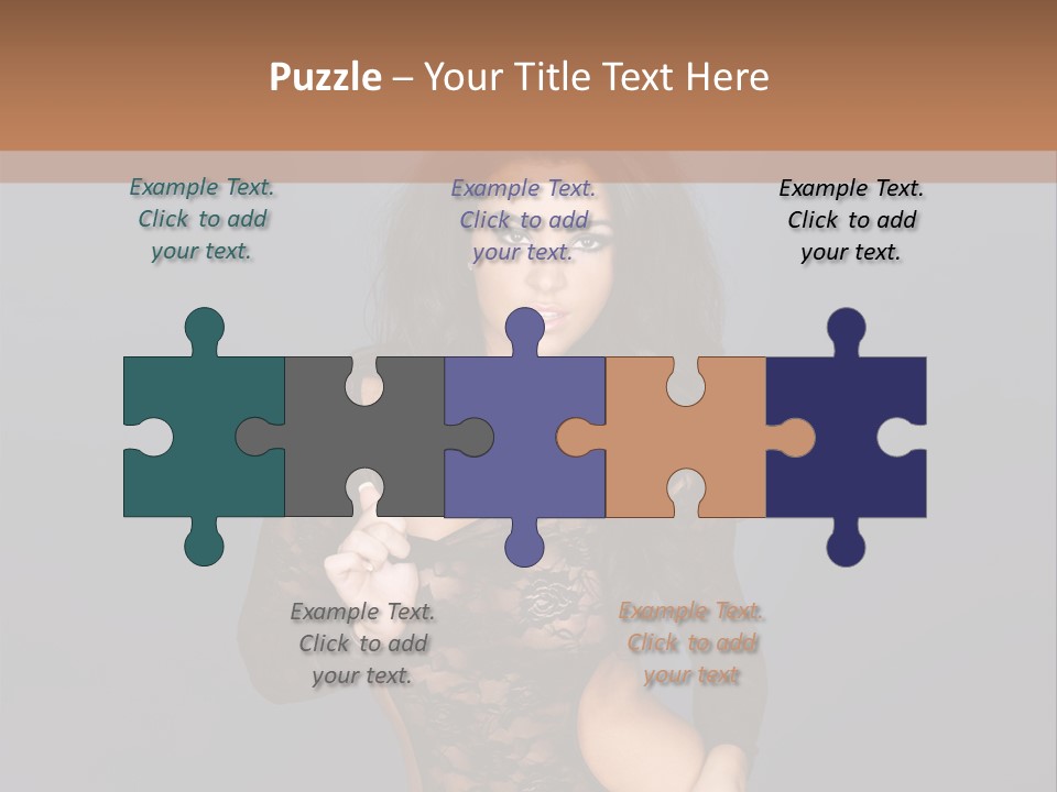 Beauty Mediterranean Cute PowerPoint Template