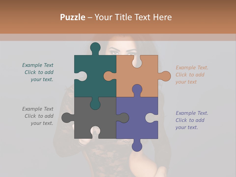 Beauty Mediterranean Cute PowerPoint Template