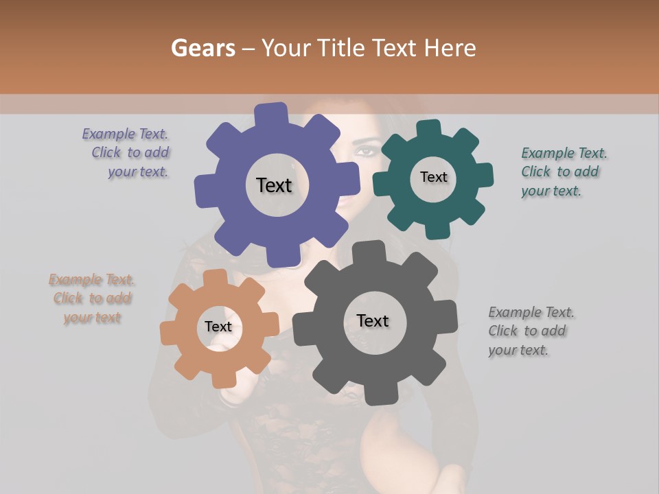 Beauty Mediterranean Cute PowerPoint Template