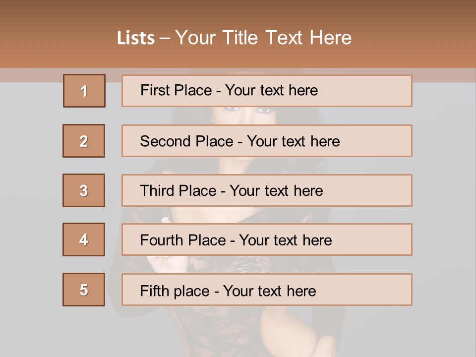 Beauty Mediterranean Cute PowerPoint Template