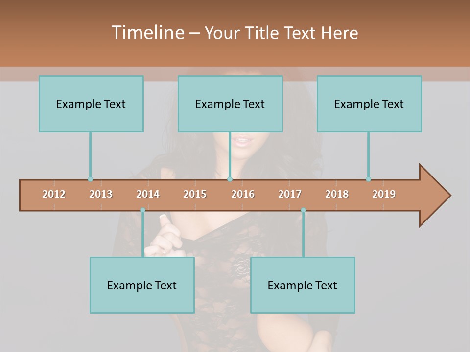 Beauty Mediterranean Cute PowerPoint Template