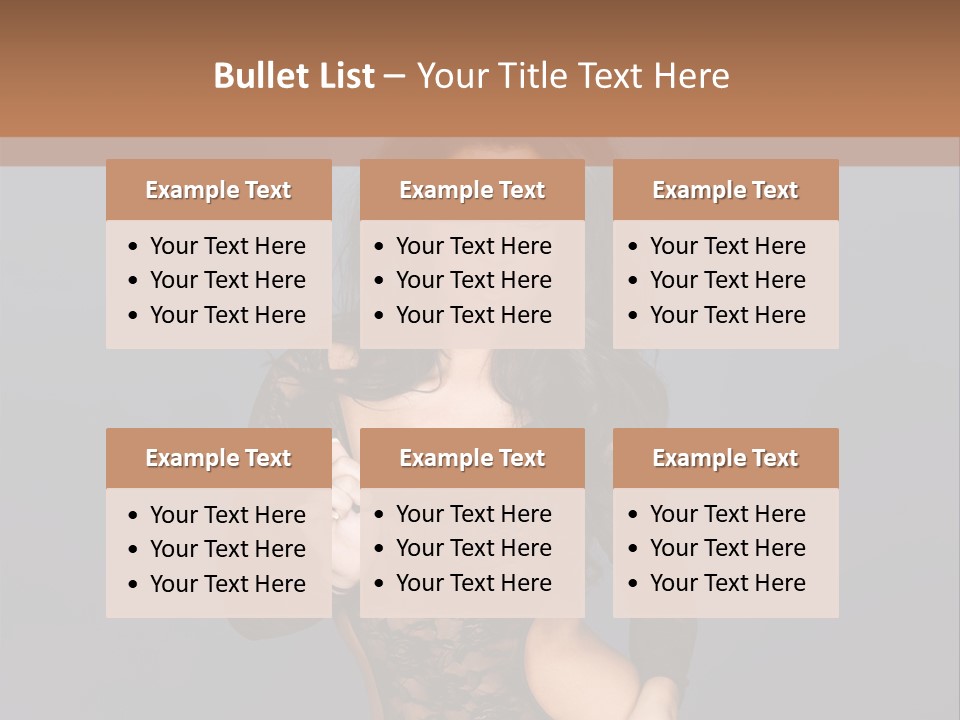 Beauty Mediterranean Cute PowerPoint Template