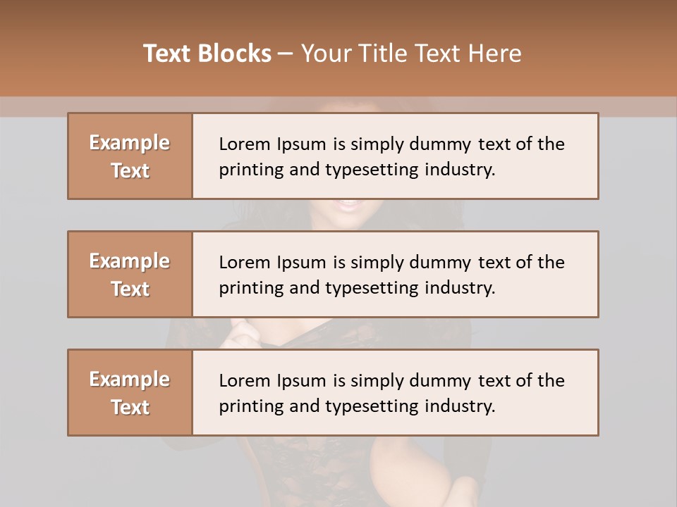 Beauty Mediterranean Cute PowerPoint Template