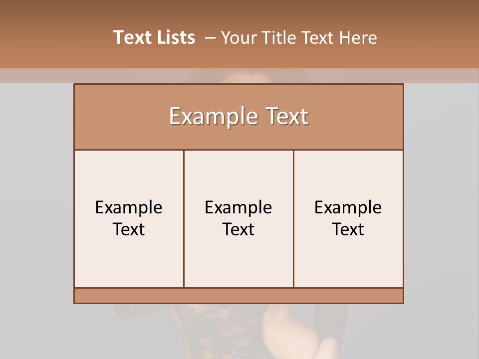 Beauty Mediterranean Cute PowerPoint Template