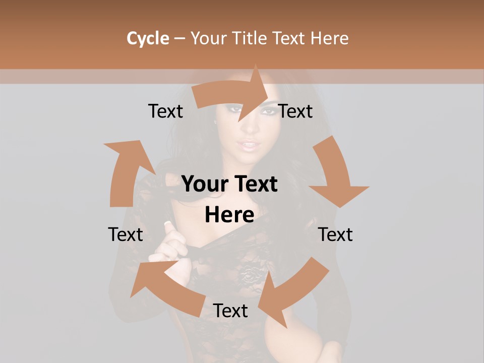 Beauty Mediterranean Cute PowerPoint Template