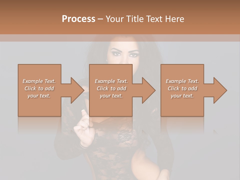 Beauty Mediterranean Cute PowerPoint Template
