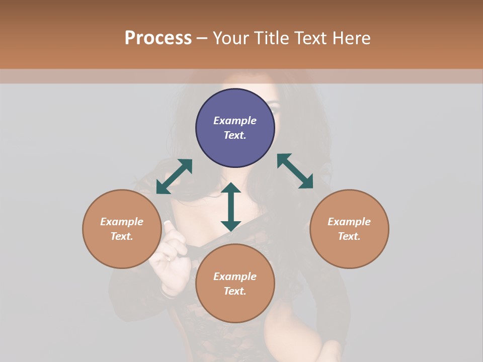 Beauty Mediterranean Cute PowerPoint Template