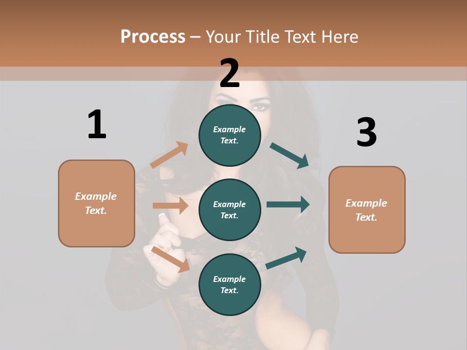 Beauty Mediterranean Cute PowerPoint Template