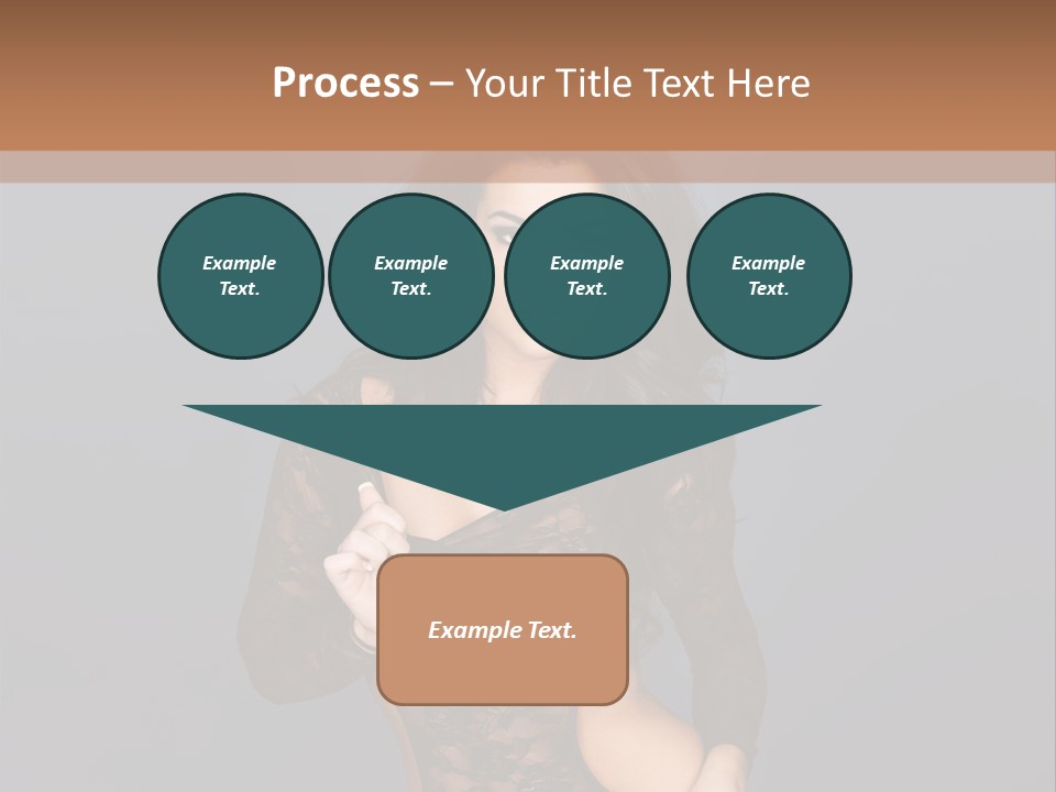 Beauty Mediterranean Cute PowerPoint Template