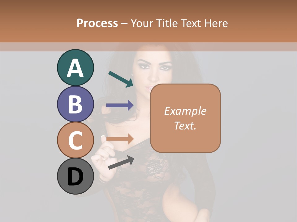 Beauty Mediterranean Cute PowerPoint Template