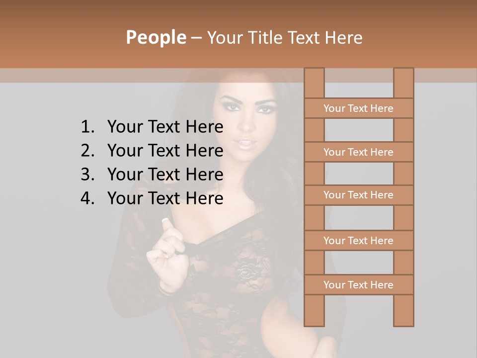 Beauty Mediterranean Cute PowerPoint Template