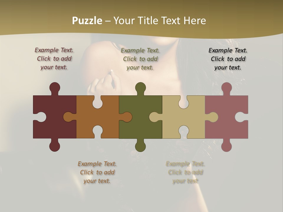 Hot Erotic Lingerie PowerPoint Template