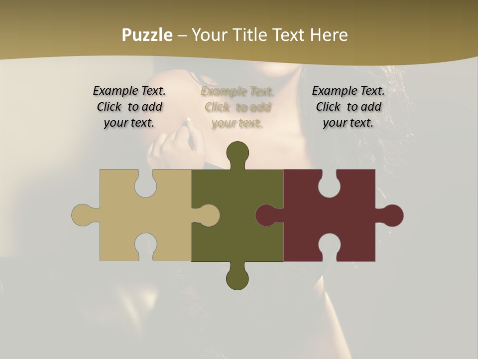 Hot Erotic Lingerie PowerPoint Template