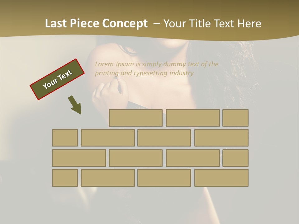 Hot Erotic Lingerie PowerPoint Template