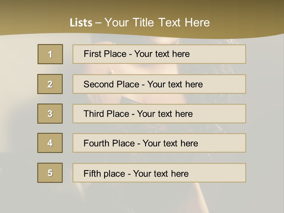Hot Erotic Lingerie PowerPoint Template