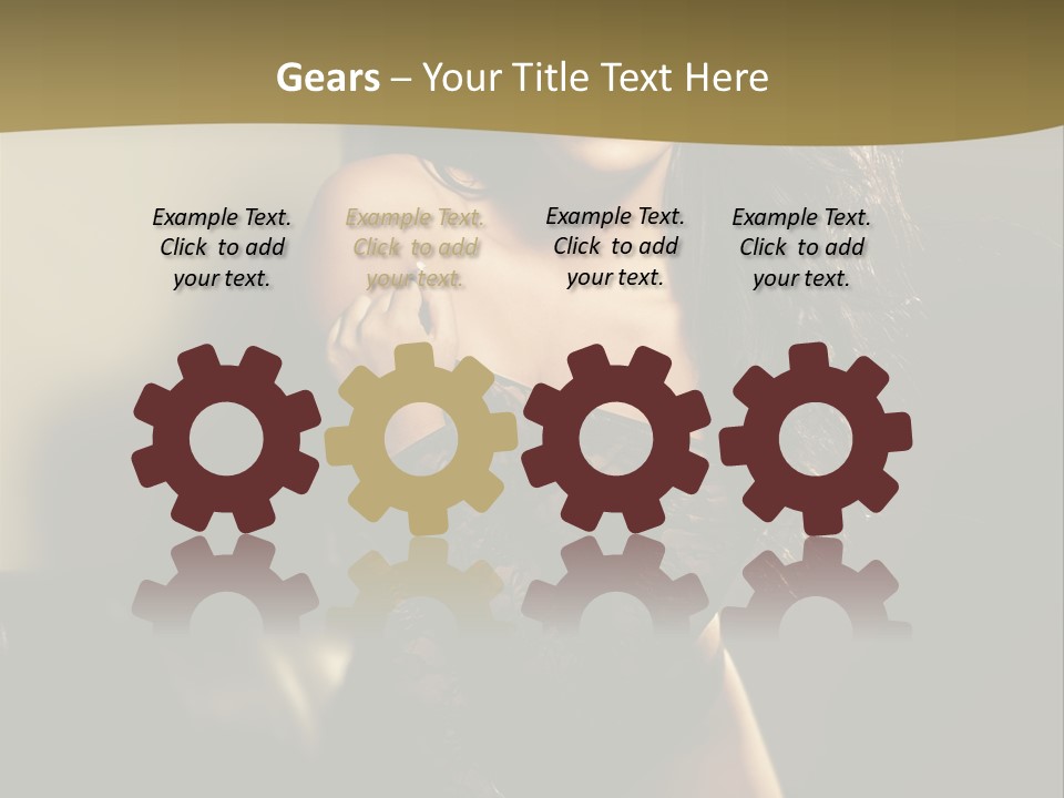 Hot Erotic Lingerie PowerPoint Template