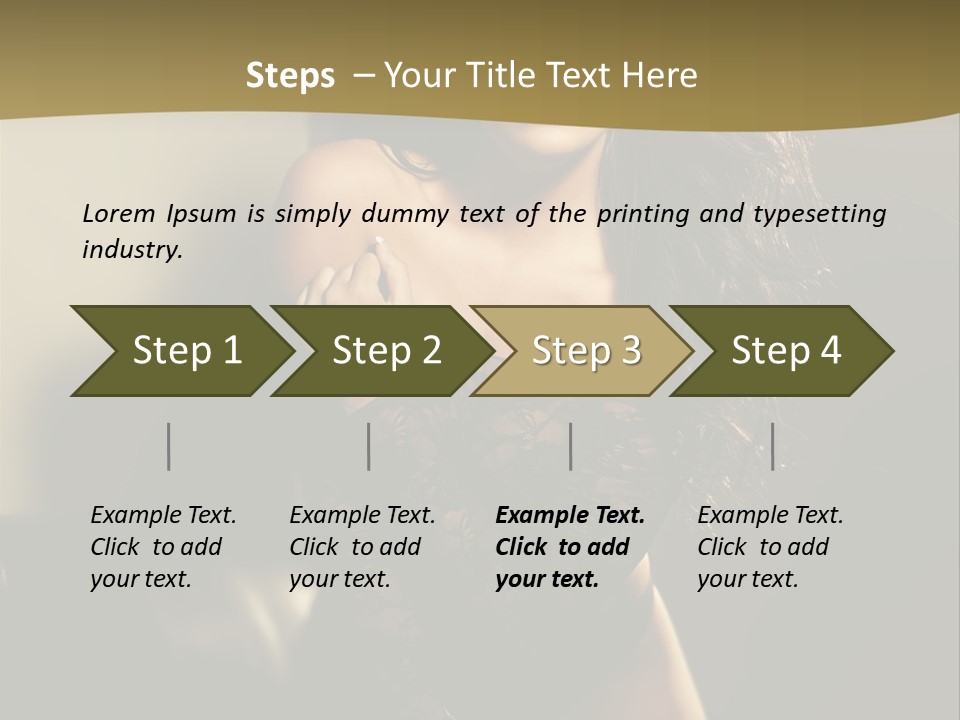 Hot Erotic Lingerie PowerPoint Template