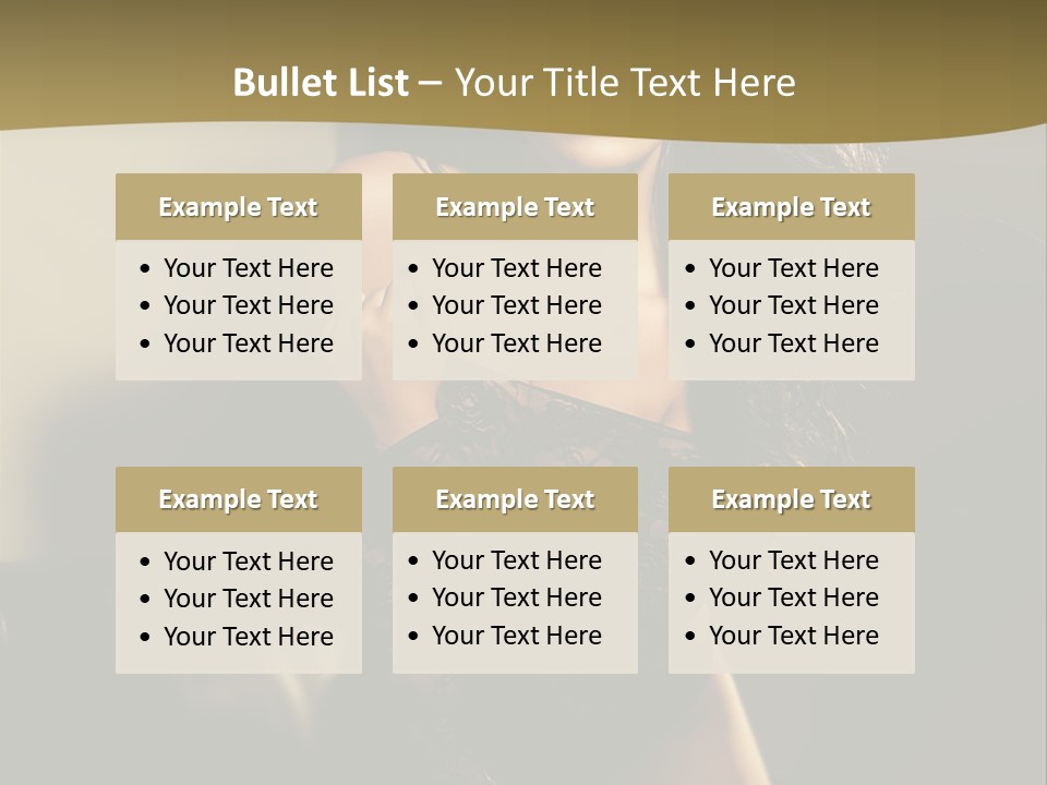 Hot Erotic Lingerie PowerPoint Template